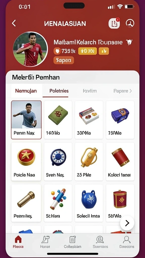 Tangkapan layar menunjukkan antarmuka yang menarik dan mudah digunakan.