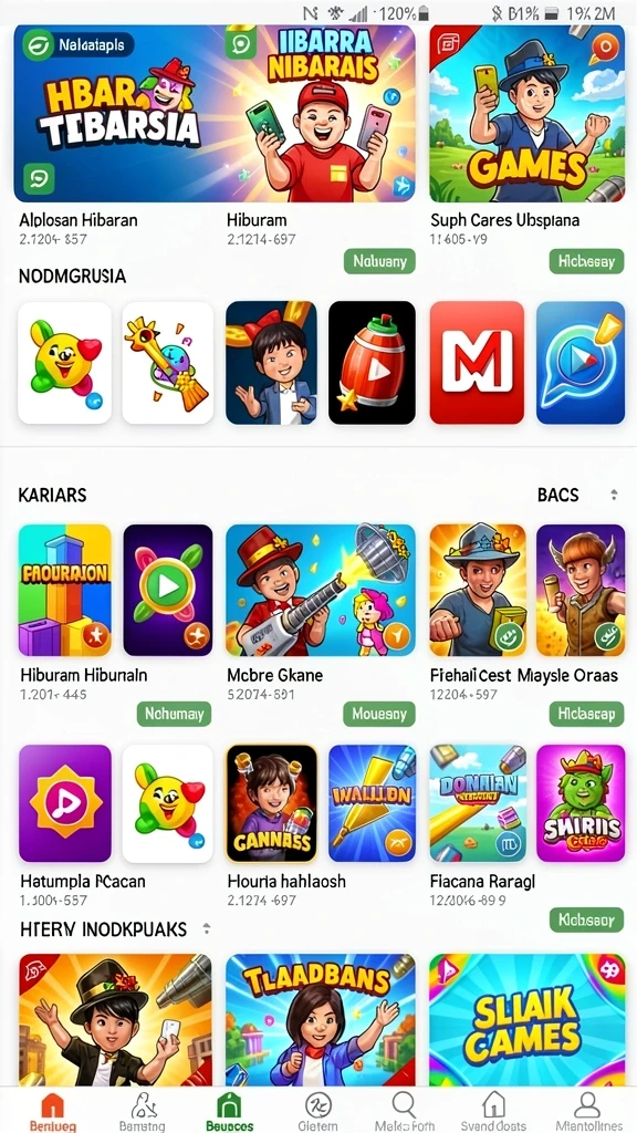 Tampilan menu utama ALISANRP yang intuitif.
