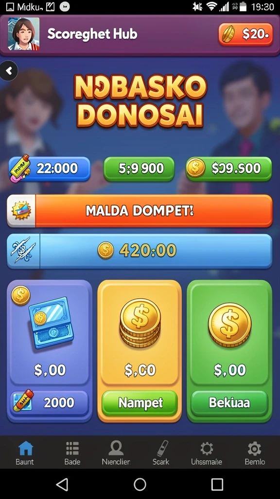 Visual karakter yang dapat dipersonalisasi dengan bebas.