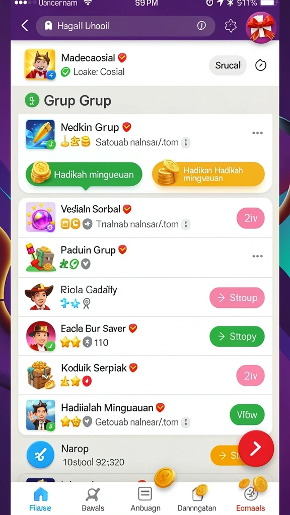 Tampilan awal AMPER88 yang menarik dan mudah dinavigasi.