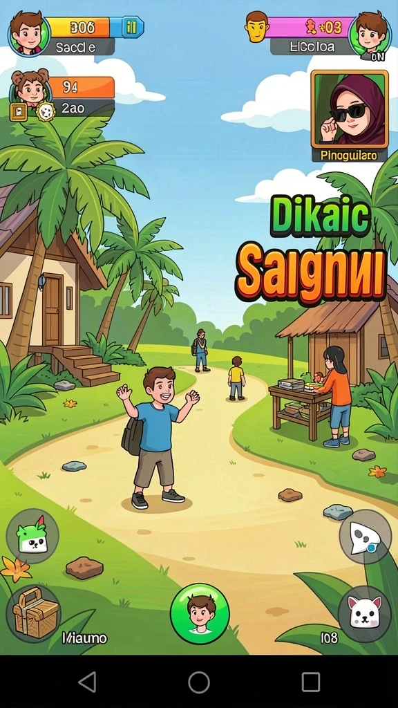 Salah satu karakter unik yang bisa dipilih dalam permainan.