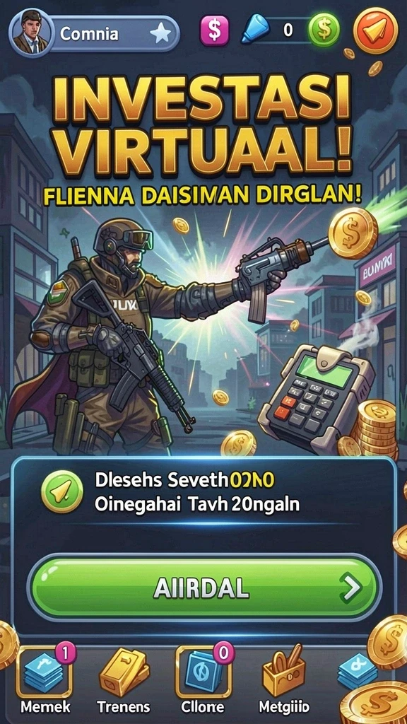 Screenshot dari gameplay yang menggambarkan keseruan permainan.