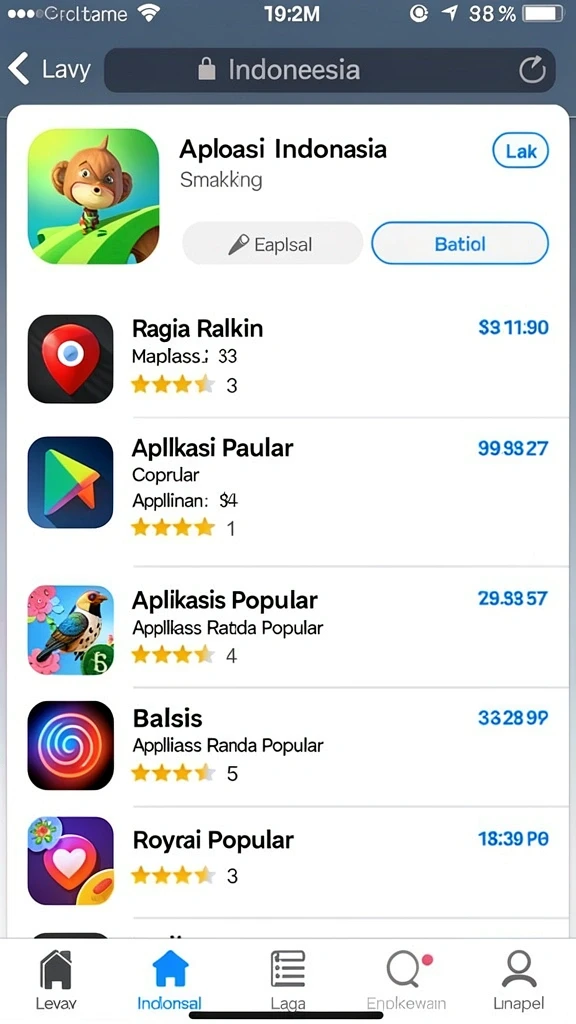 Screenshot dari permainan dengan hadiah menarik.