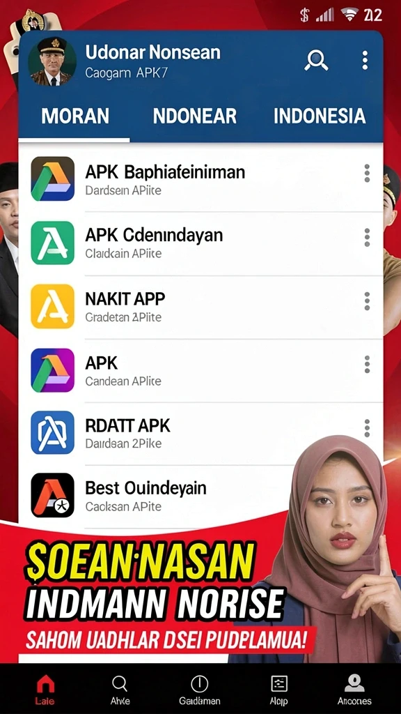 Tampilan antarmuka pengguna yang mudah dipahami.