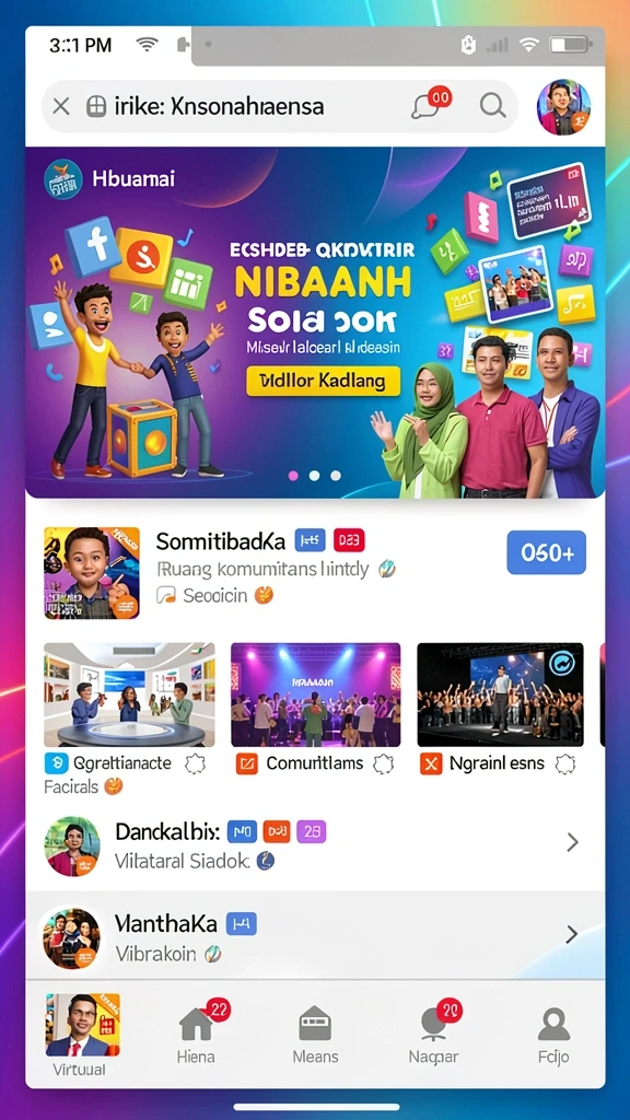 Mode permainan yang beragam untuk semua pemain.