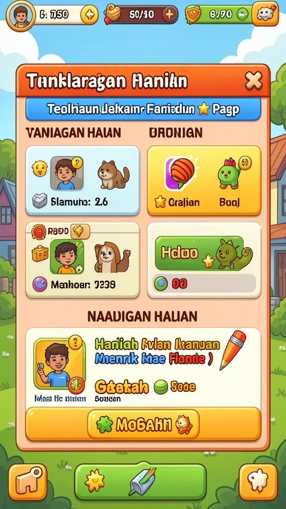 Grafis menakjubkan yang memikat mata.