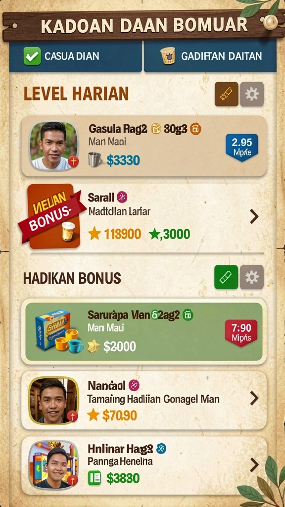Screenshot aplikasi GENDUT188 menampilkan tampilan antarmuka yang menarik.