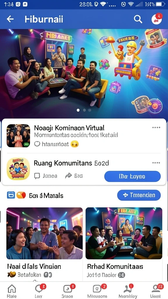 Tampilan antarmuka GIM777 yang menarik dan user-friendly.