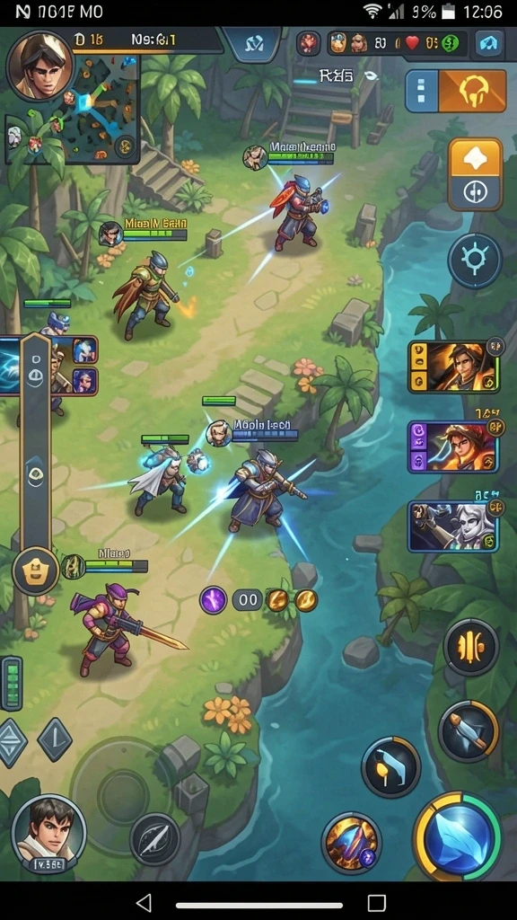 Mode multiplayer yang memungkinkan kompetisi seru.