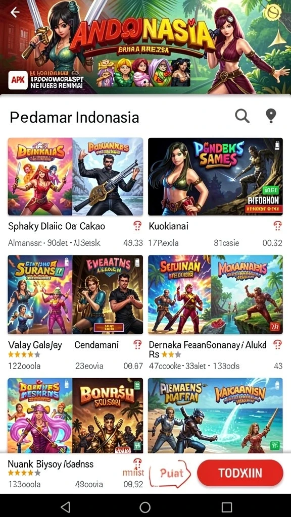 Tampilan antarmuka yang menarik dan mudah dinavigasi.