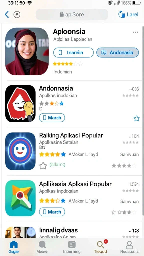 Tampilan antarmuka yang menarik dan mudah dipahami.