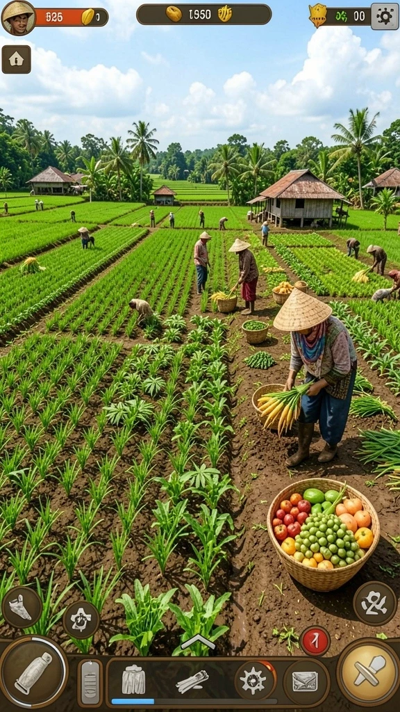 Beragam permainan menarik dan menghibur.