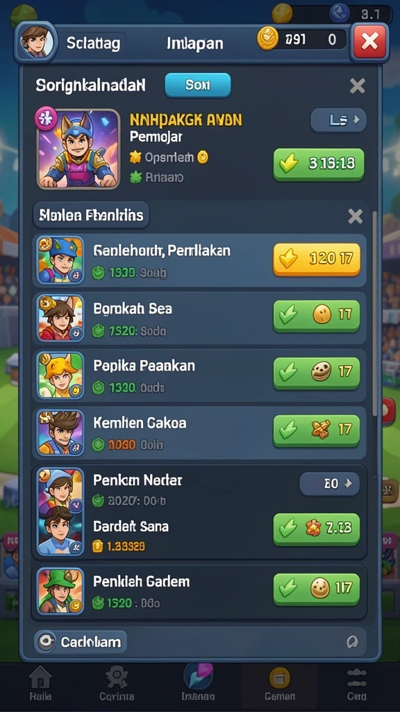Berbagai tema slot yang unik dan seru.