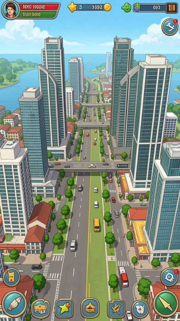 Tampilan antarmuka yang modern dan menarik.