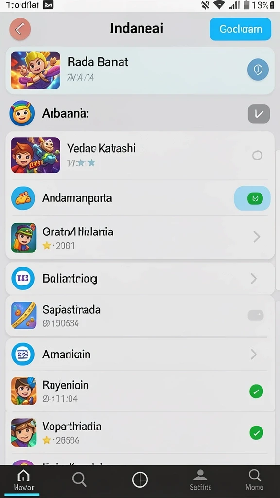 Karakter unik dengan kemampuan spesial.