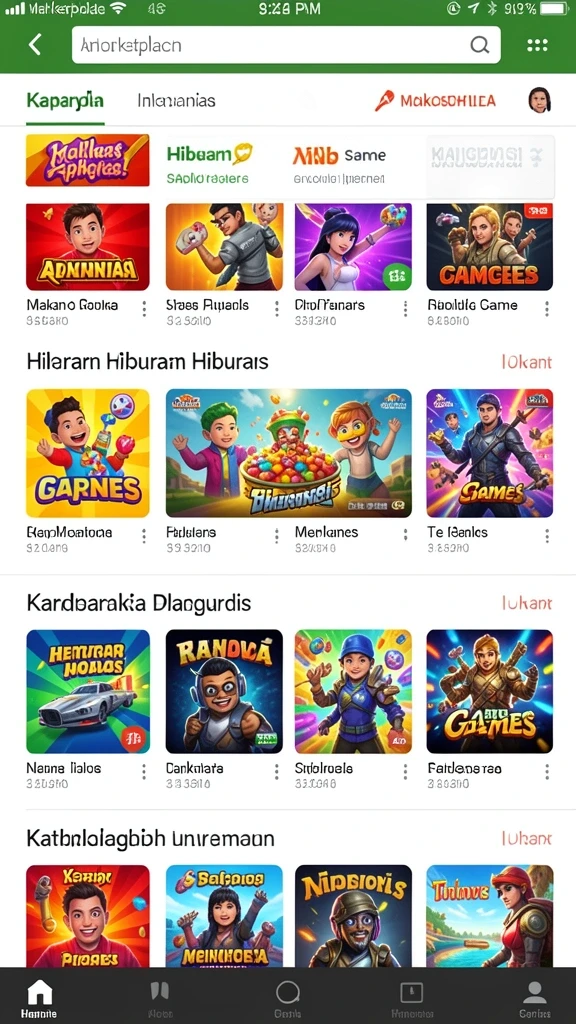 Tampilan antarmuka yang menarik dan bersih.