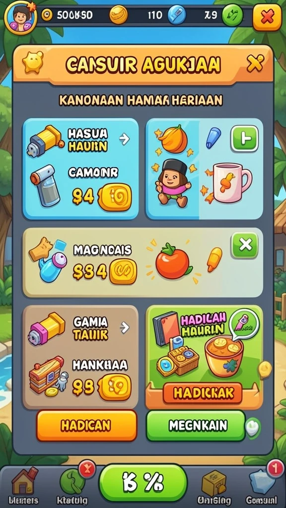 Banyak pilihan permainan slot yang mengasyikkan.