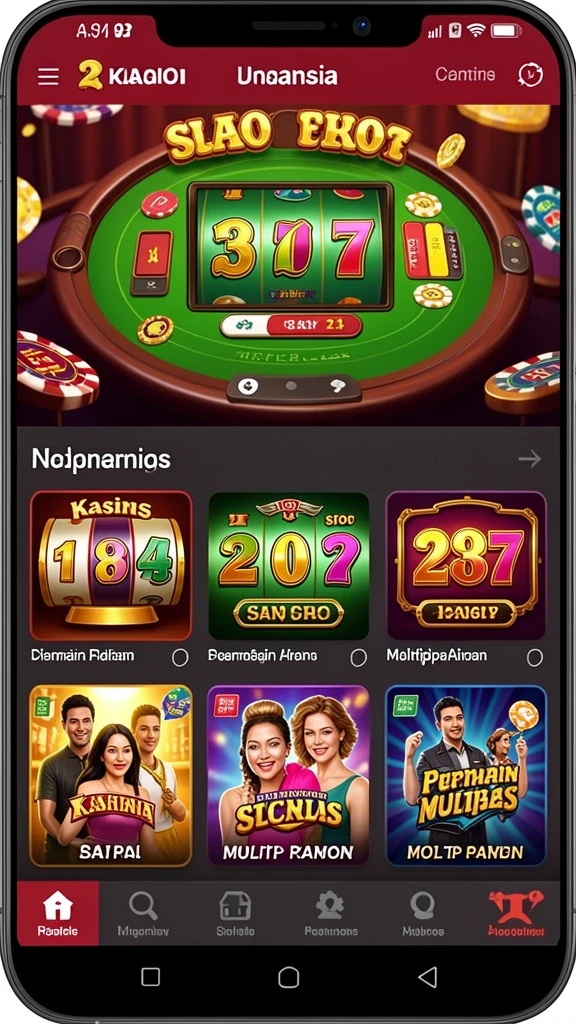 Ragam permainan slot yang mengasyikkan.