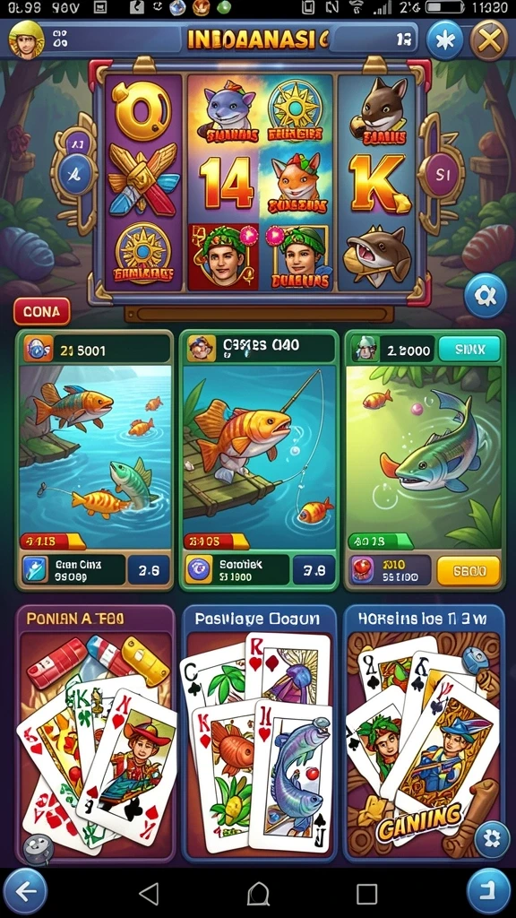 Tampilan permainan slot yang menarik.