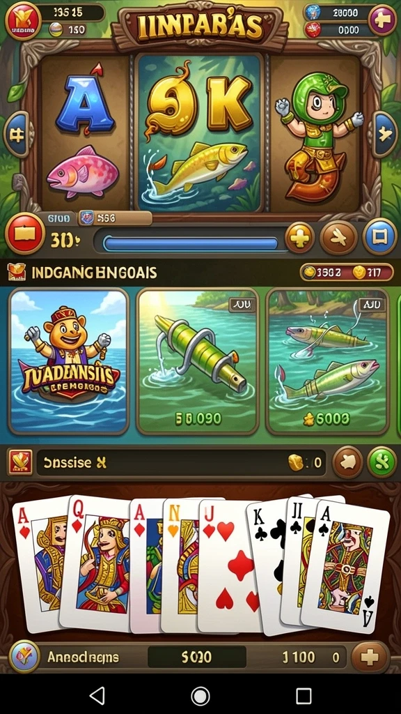 Screenshot menampilkan karakter utama di level awal yang penuh warna.