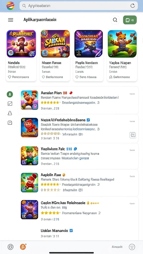 Tampilan antarmuka yang menarik dan mudah digunakan.