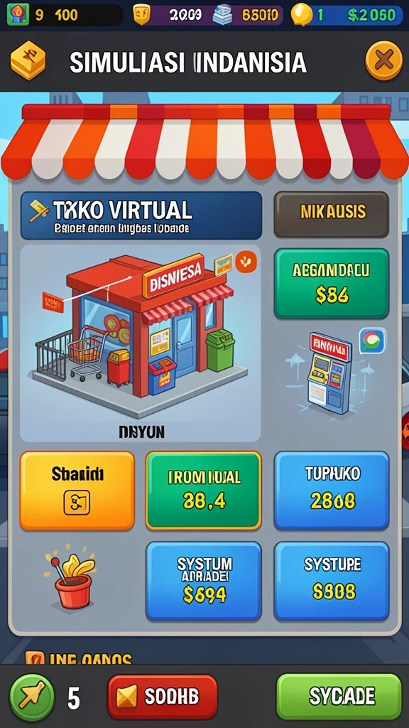 Simbol-simbol menarik memunculkan rasa ingin tahu pemain.