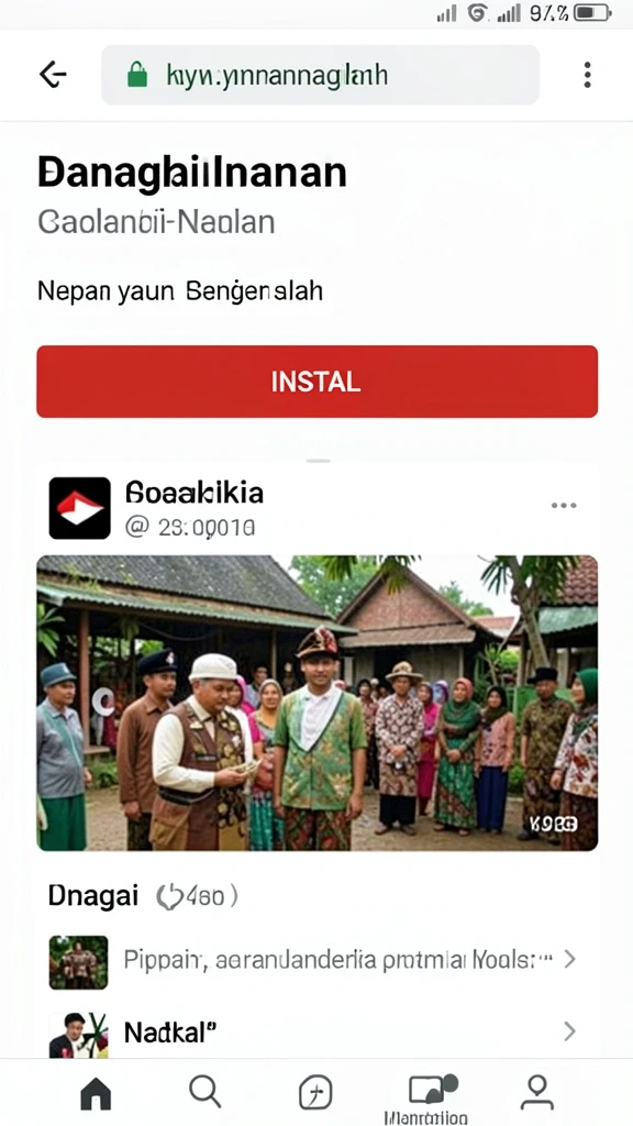 Tampilan antarmuka yang mudah dipahami dan navigasi yang sederhana.