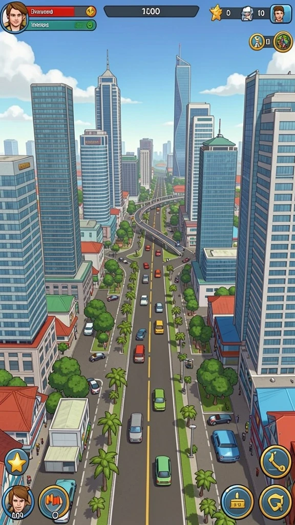 Karakter unik yang membuat permainan semakin seru.