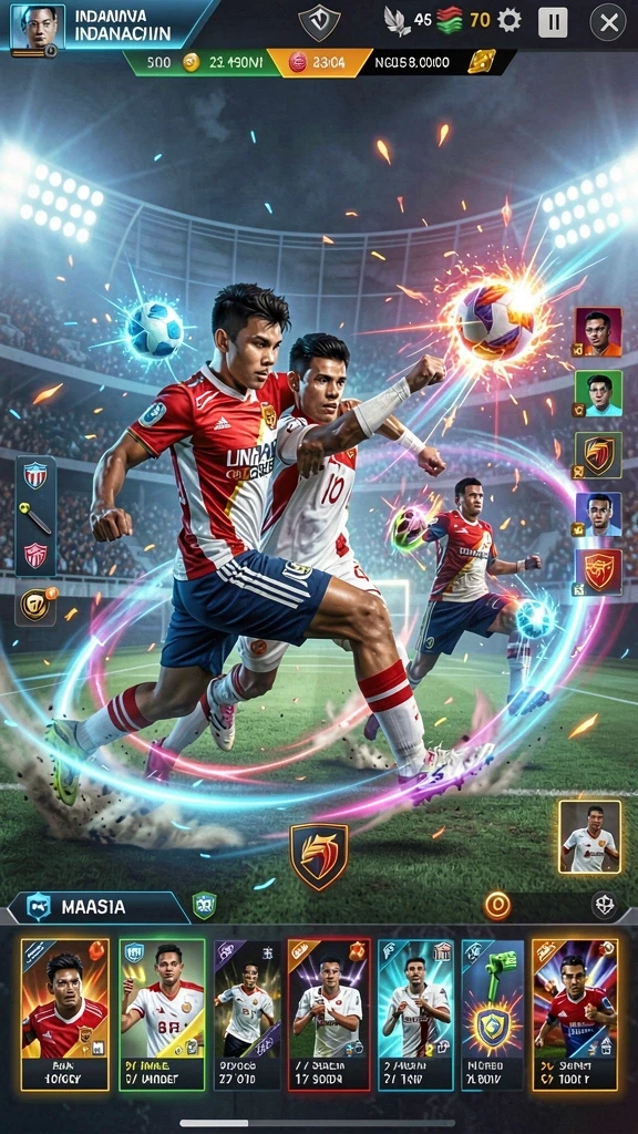 Tampilan awal yang menarik dan penuh warna.