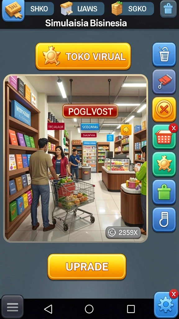 Layar turnamen dengan informasi hadiah dan leaderboard.