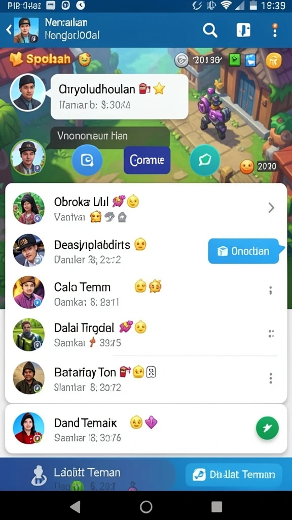 Antarmuka pengguna yang sederhana dan menarik.