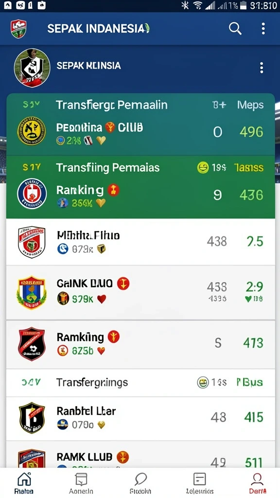 Screenshot menunjukkan tampilan antarmuka yang menarik.