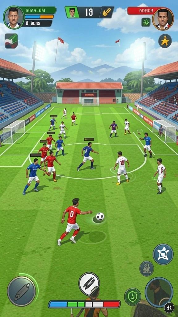 Screenshot menggambarkan fitur bonus yang menguntungkan.