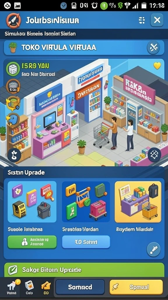 Tampilan antarmuka yang ramah pengguna.