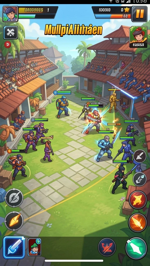 Gameplay seru dengan berbagai tantangan menarik.