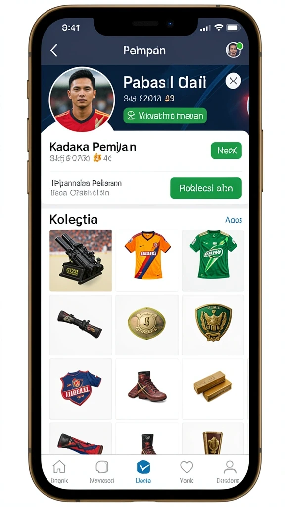 Fitur sosial yang memungkinkan interaksi antar pemain.