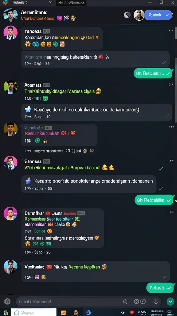 Tampilan antarmuka yang intuitif dan menarik.