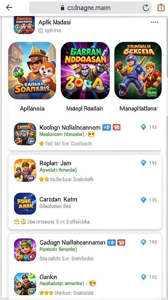 Level baru yang menantang dan seru.